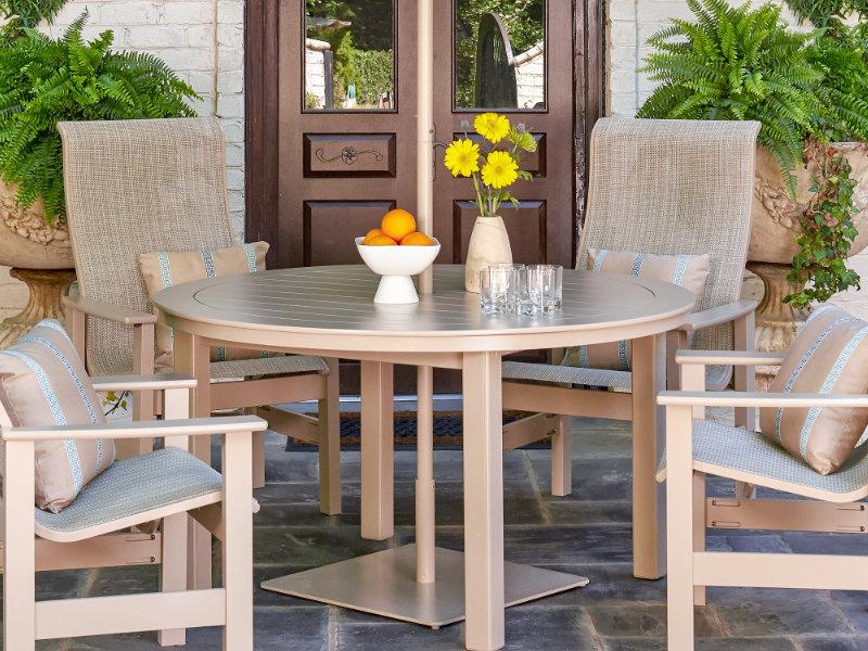 Patio Telescope Casual 64in Round MGP Balcony Table