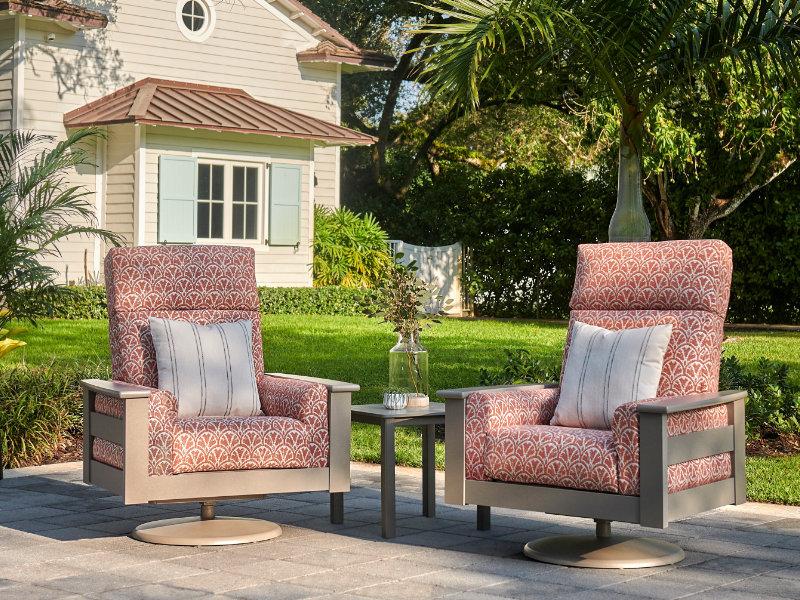 Patio Telescope Leeward Cushion Premier Swivel Rocker Chair