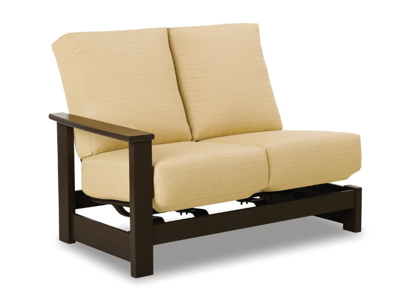 patio Telescope Leeward Cushion Sectional - Right Arm Two-Seat Motion