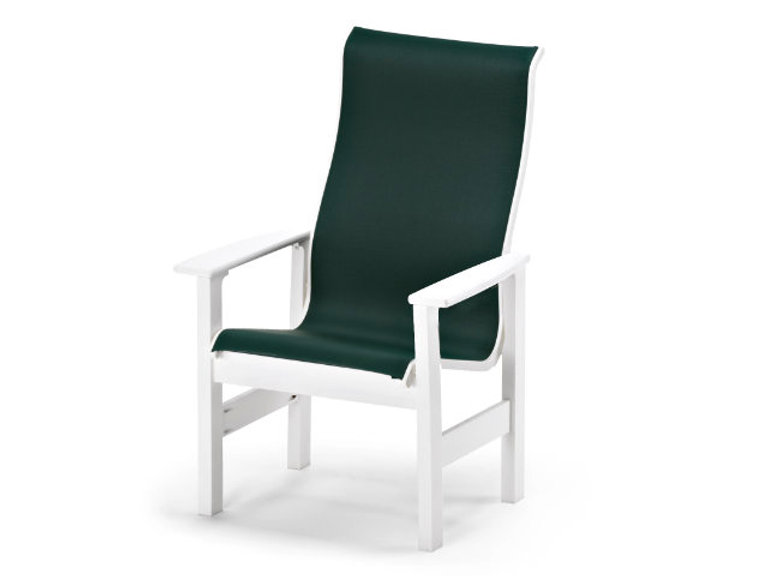 Patio Telescope Leeward Sling Supreme Arm Chair - Set Of 2