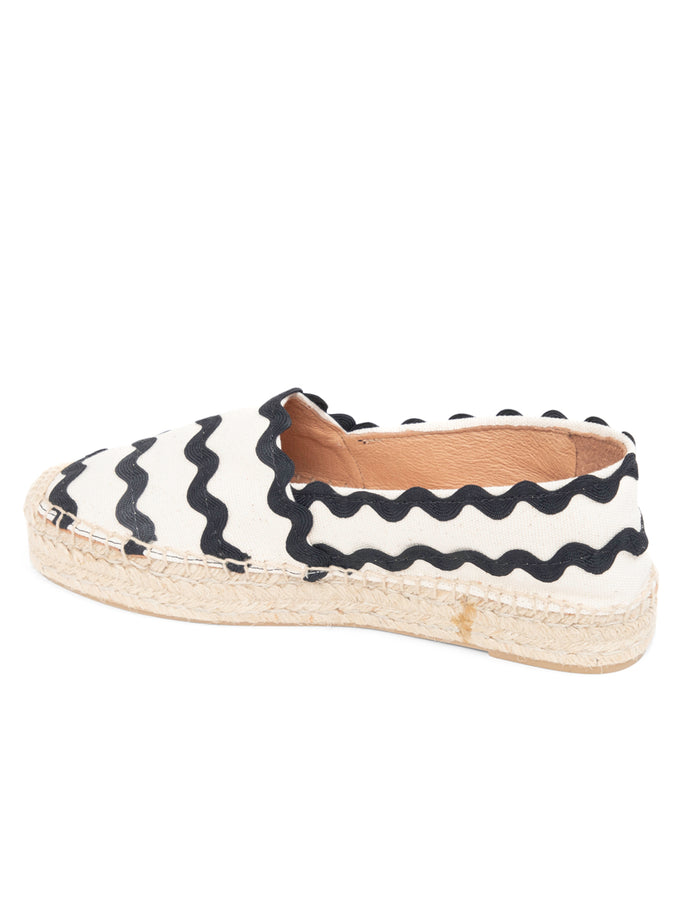 Patricia Green Patricia Green Women’s Abigail Slip On Espadrille In Nat/Black