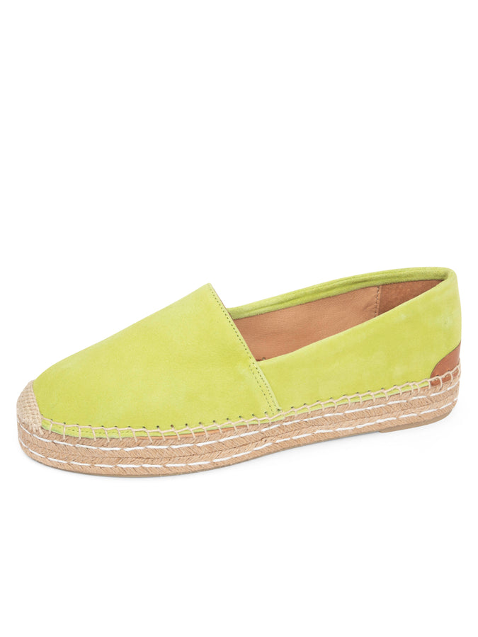 patricia green Patricia Green Women’s Abigail Slip On Espadrille in Lime