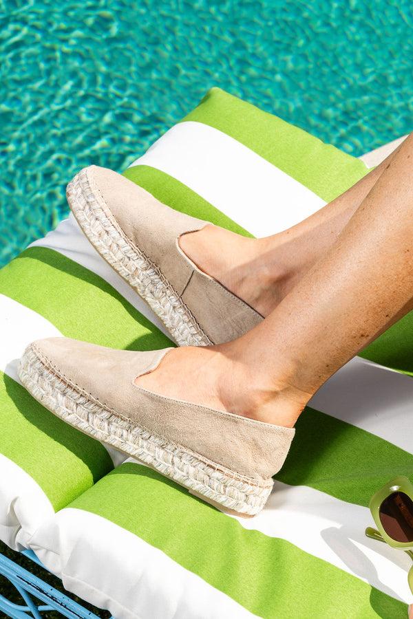Patricia Green Patricia Green Women’s Avery Espadrille Loafer In Nude
