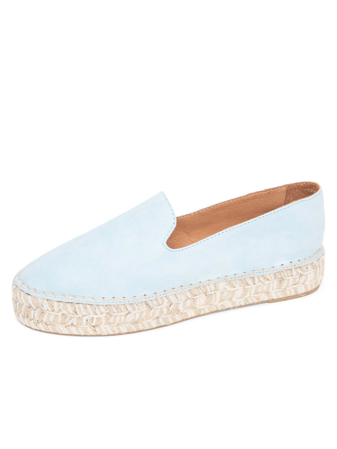patricia green Patricia Green Women’s Avery Espadrille Loafer in Sky Blue