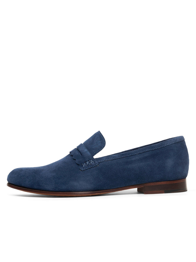 Patricia Green Patricia Green Women’s Blair Penny Loafer In Navy Suede