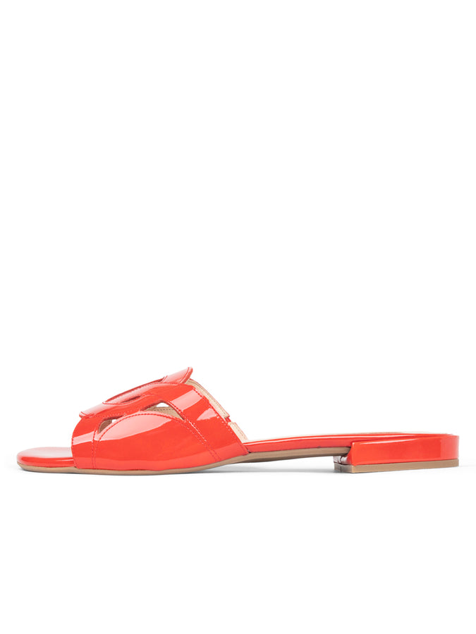 Patricia Green Patricia Green Women’s Boca Slip-On Sandal In Red Patent