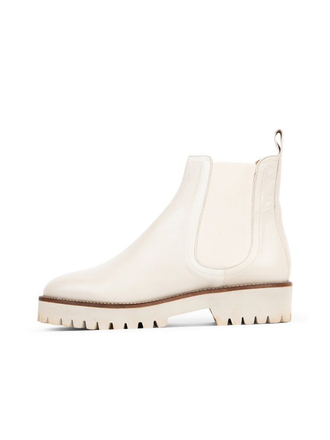 Patricia Green Patricia Green Women’s Chelsea Lug Sole Bootie In Cream