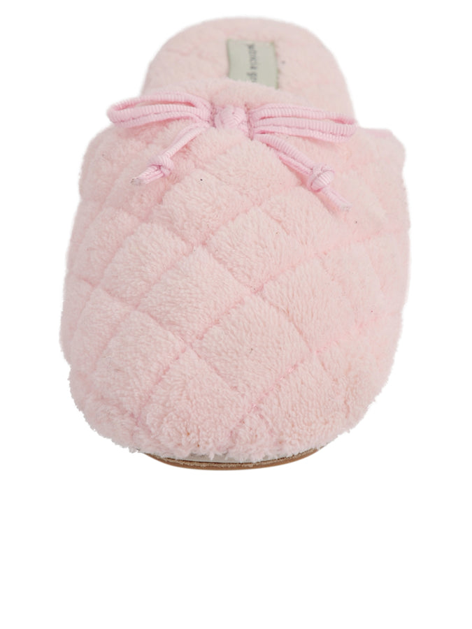 Patricia Green Patricia Green Women’s Chloe Microterry Slipper In Lt. Pink