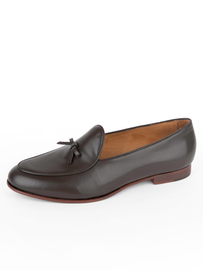 patricia green Patricia Green Women’s Coco Belgian Loafer in Chocolate