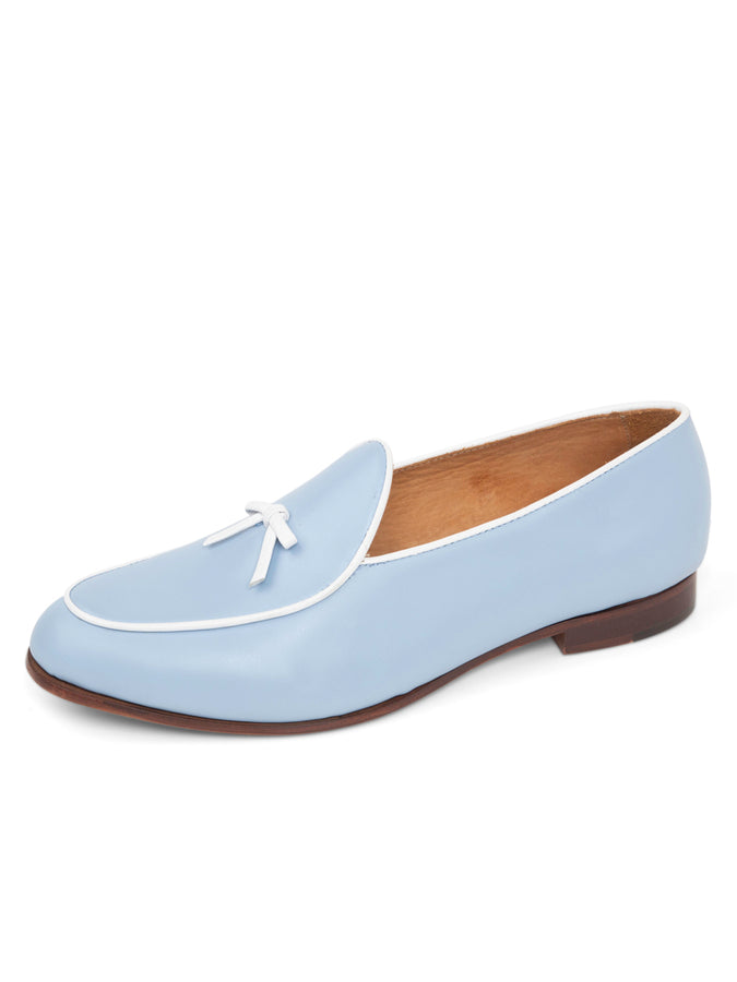 patricia green Patricia Green Women’s Coco Belgian Loafer in French Blue