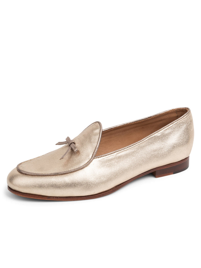 patricia green Patricia Green Women’s Coco Belgian Loafer in Gold