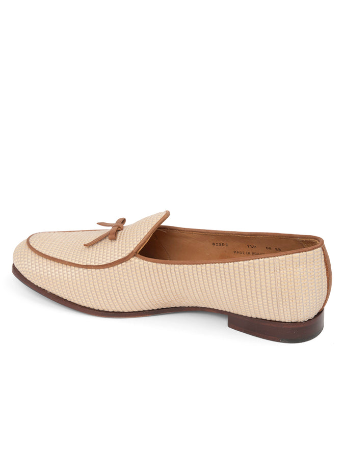 Patricia Green Patricia Green Women’s Coco Belgian Loafer In Natural Raffia