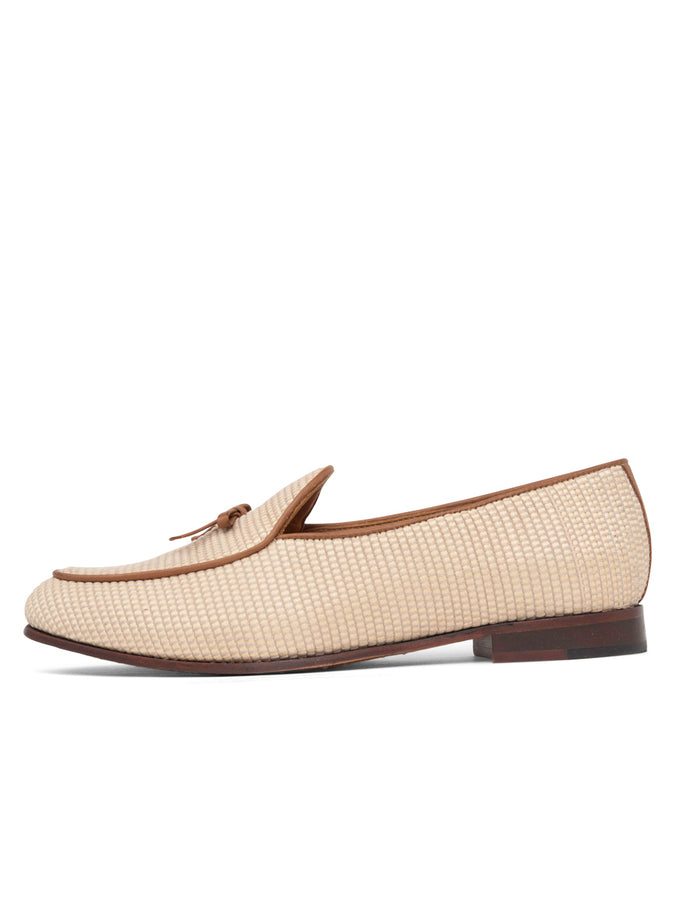 Patricia Green Patricia Green Women’s Coco Belgian Loafer In Natural Raffia