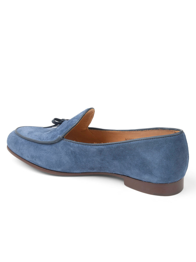 Patricia Green Patricia Green Women’s Coco Belgian Loafer In Navy Suede