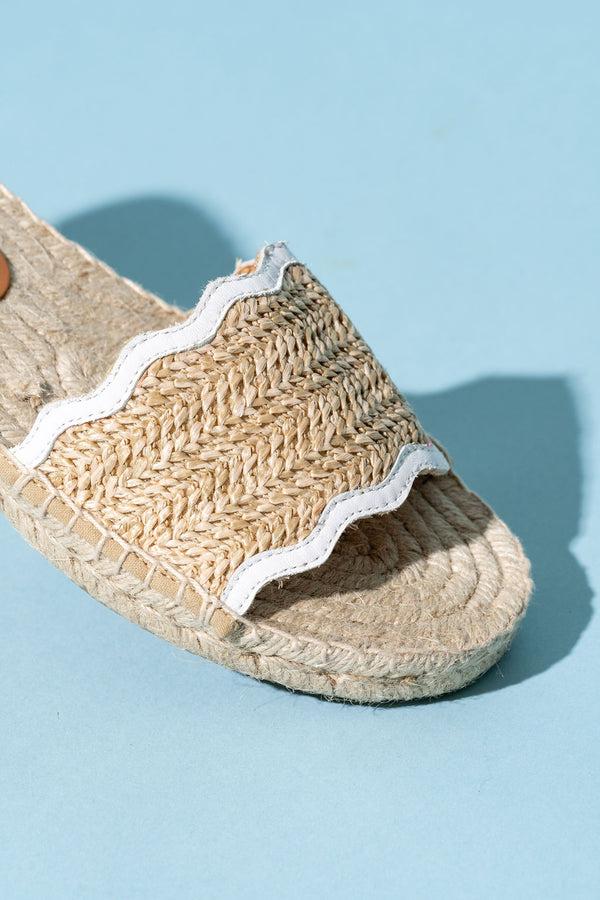 Patricia Green Patricia Green Women’s Emma Scalloped Espadrille In White