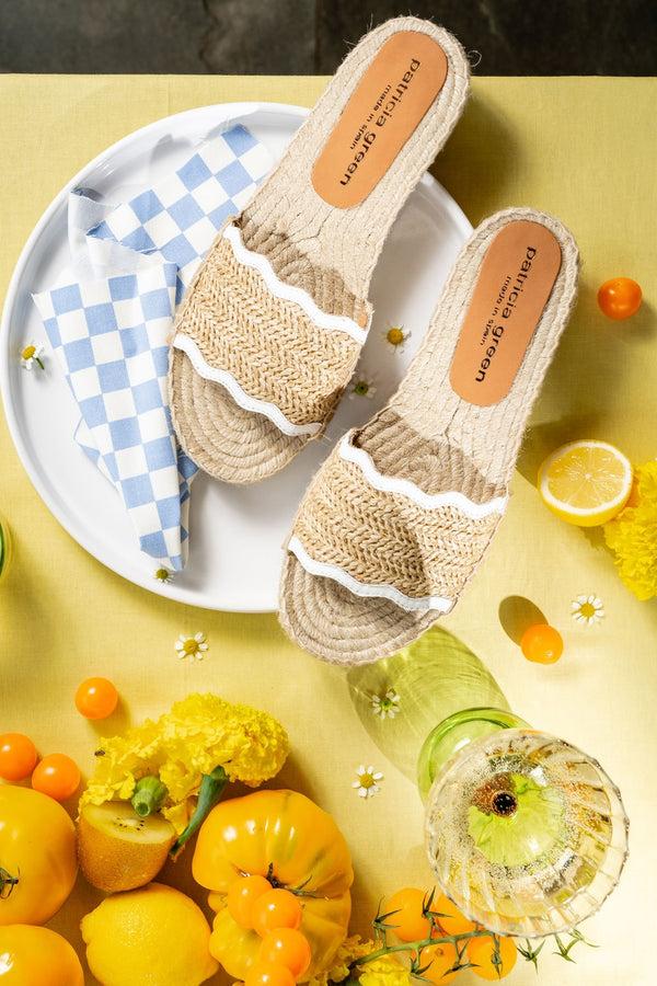 Patricia Green Patricia Green Women’s Emma Scalloped Espadrille In White