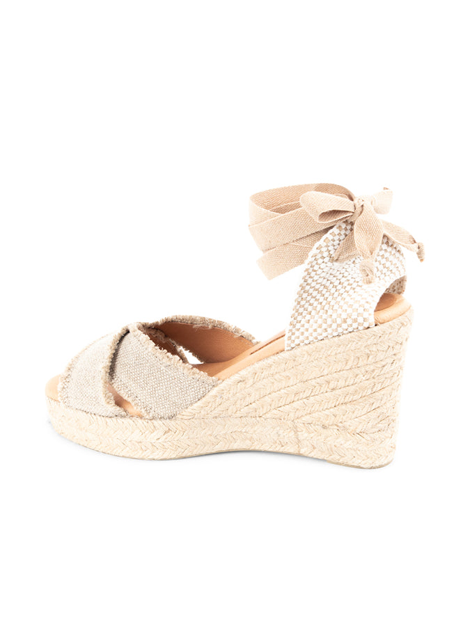 Patricia Green Patricia Green Women’s Freya Criss-Cross Ankle Wrap Espadrille In Natural