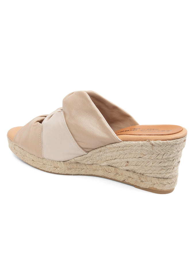 Patricia Green Patricia Green Women’s Ginger Twisted Leather Espadrille In Natural/Tan