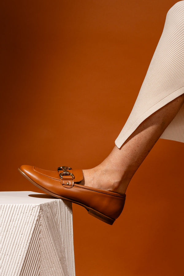 Patricia Green Patricia Green Women’s Harlow Horsebit Loafer In Cognac