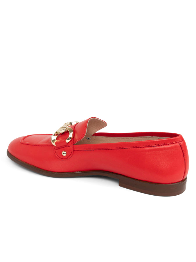 Patricia Green Patricia Green Women’s Harlow Horsebit Loafer In Red