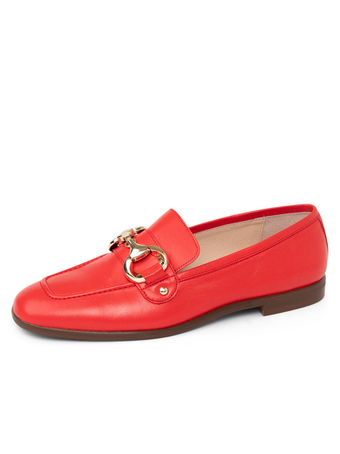 patricia green Patricia Green Women’s Harlow Horsebit Loafer in Red