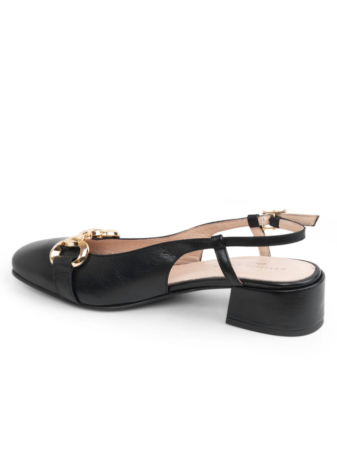 Patricia Green Patricia Green Women’s Harlow Horsebit Slingback In Black