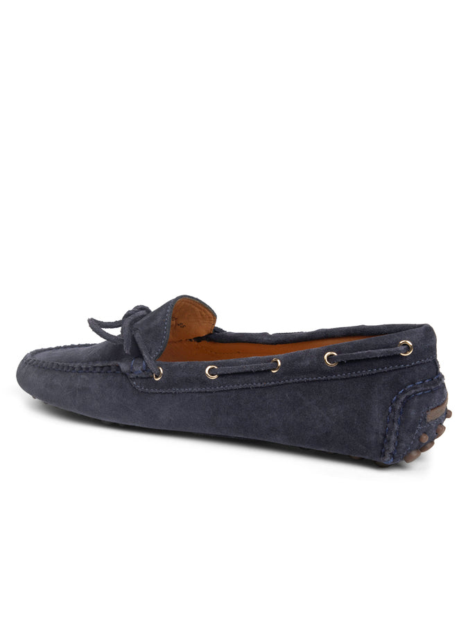 Patricia Green Patricia Green Women’s Henley Boat Shoe Driver In Navy Suede