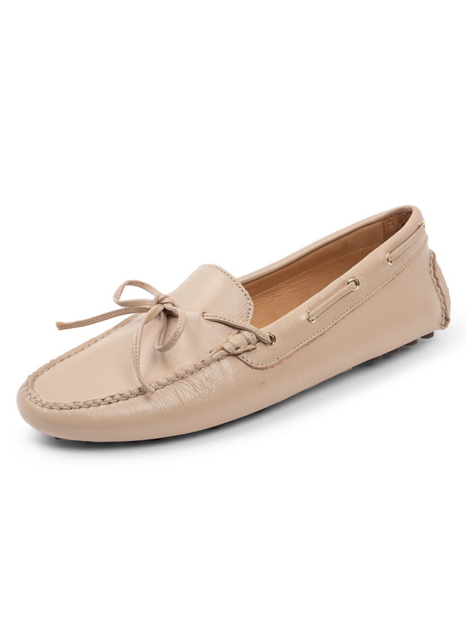 patricia green Patricia Green Women’s Henley Boat Shoe Driver in Sahara Leather