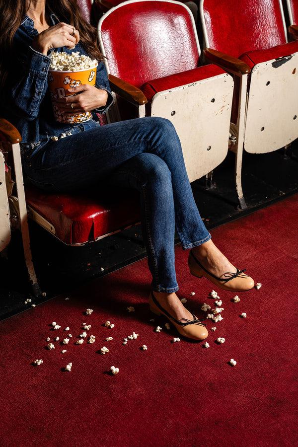 Patricia Green Patricia Green Women’s Hudson Block Heel Pump In Nude/Black