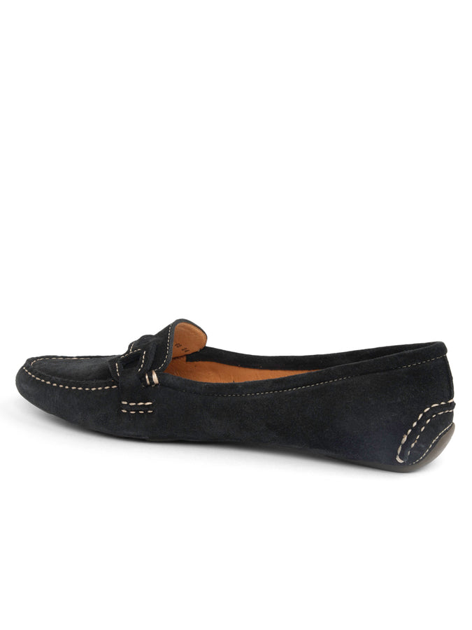 Patricia Green Patricia Green Women’s Jane Stitched Snaffle Driver In Black Suede