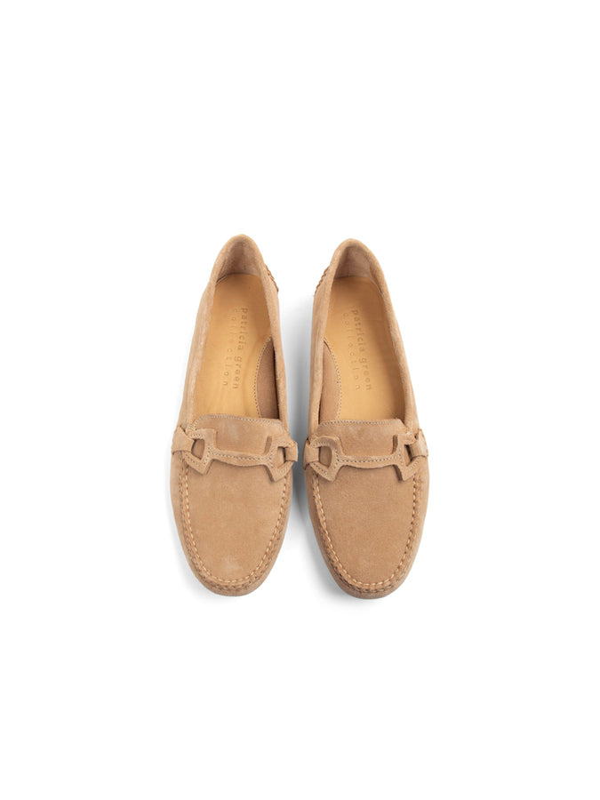 Patricia Green Patricia Green Women’s Jane Stitched Snaffle Driver In Tan Suede