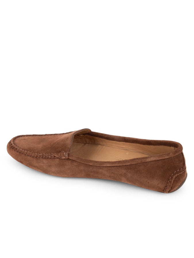 Patricia Green Patricia Green Women’s Jillian Driving Moccasin In Chocolate Suede