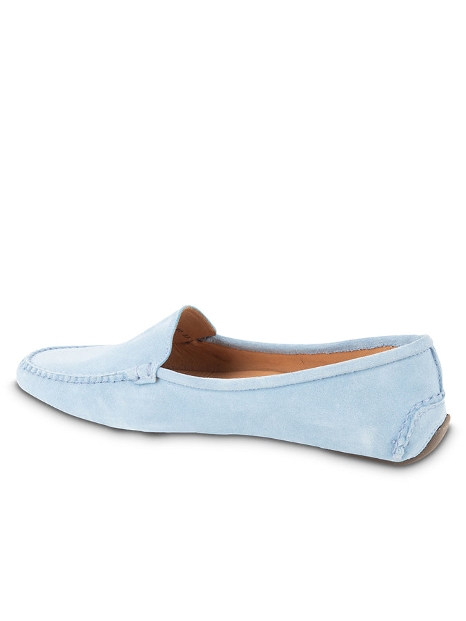 Patricia Green Patricia Green Women’s Jillian Driving Moccasin In Suede In French Blue