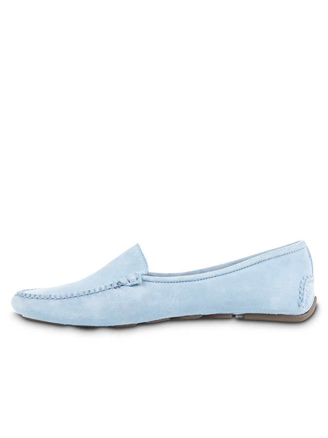 Patricia Green Patricia Green Women’s Jillian Driving Moccasin In Suede In French Blue