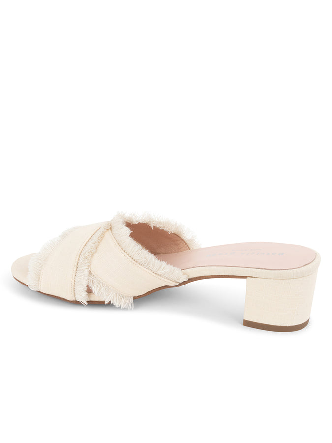 Patricia Green Patricia Green Women’s Kate Fringe Slide In Cream