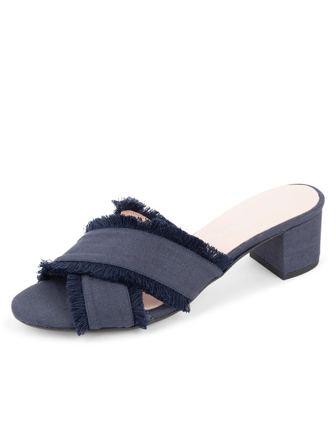 patricia green Patricia Green Women’s Kate Fringe Slide in Navy