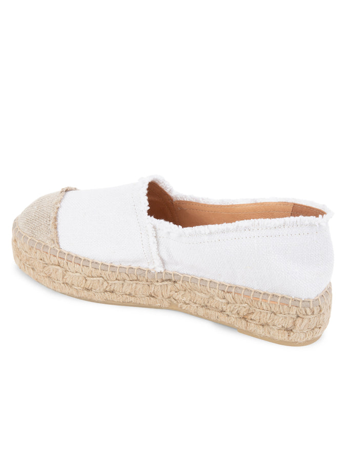 Patricia Green Patricia Green Women’s Maui Slip On Color Block Espadrille In White Natural