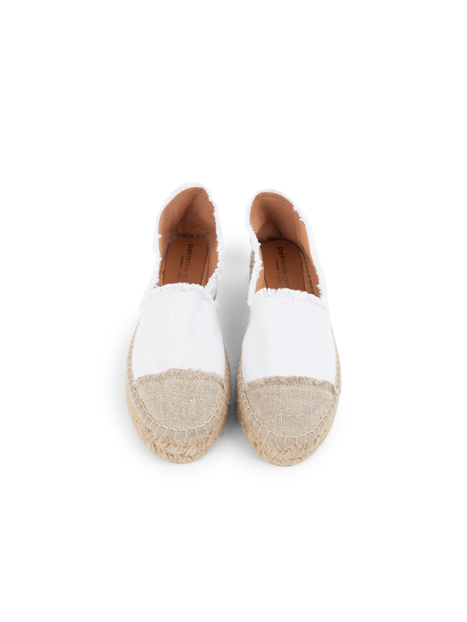 Patricia Green Patricia Green Women’s Maui Slip On Color Block Espadrille In White Natural