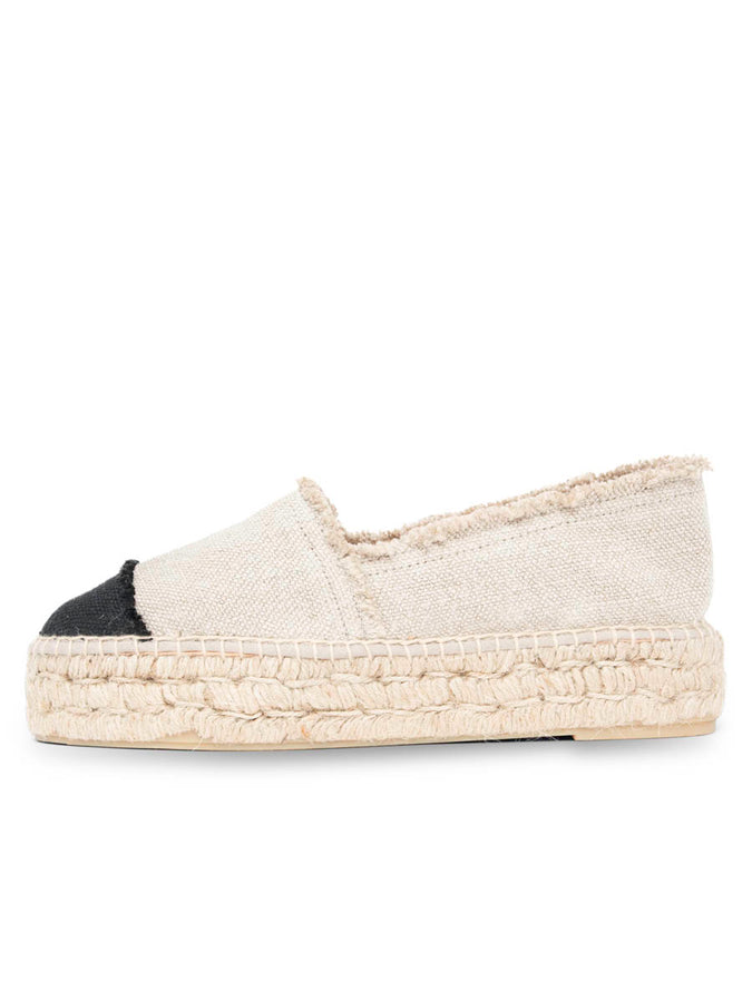 Patricia Green Patricia Green Women’s Maui Slip On Color Block Espadrille In Natural/Black