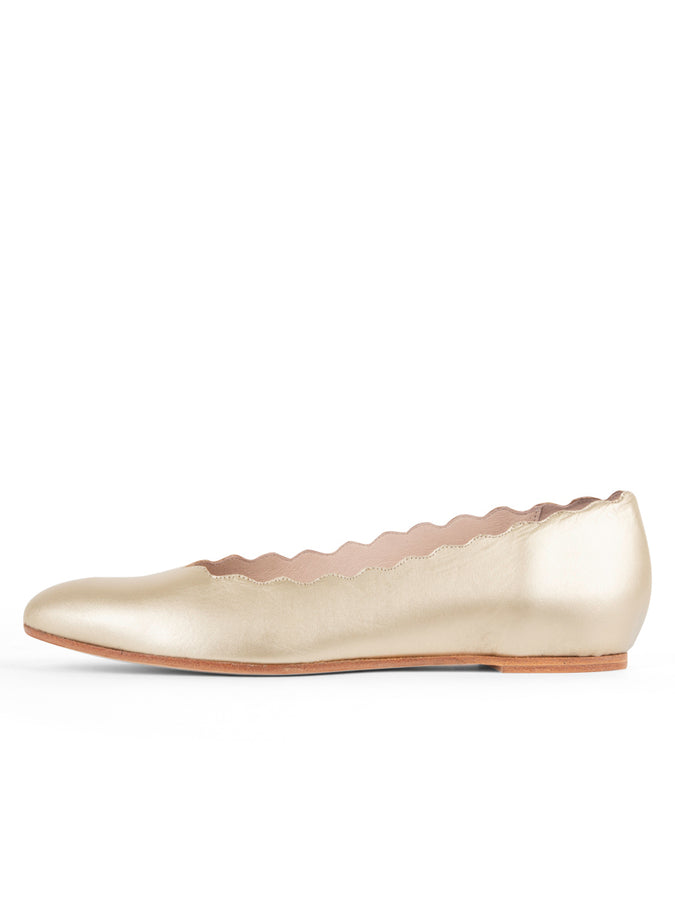 Patricia Green Patricia Green Women’s Palm Beach Ballet Flat In Gold