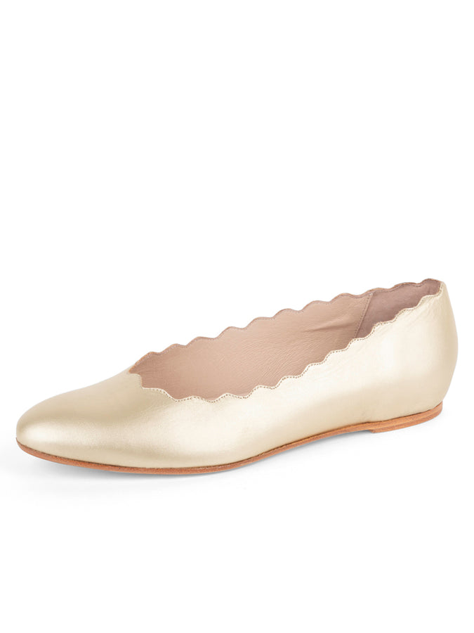 patricia green Patricia Green Women’s Palm Beach Ballet Flat in Gold patricia green Patricia Green Women’s Palm Beach Ballet Flat in Gold