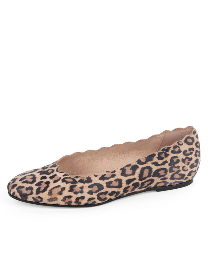 patricia green Patricia Green Women’s Palm Beach Ballet Flat in Leopard Suede