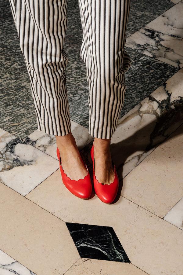 Patricia Green Patricia Green Women’s Palm Beach Ballet Flat In Red