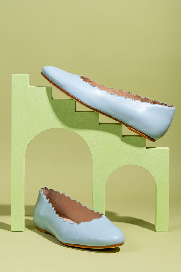 Patricia Green Patricia Green Women’s Palm Beach Ballet Flat In Sky Blue