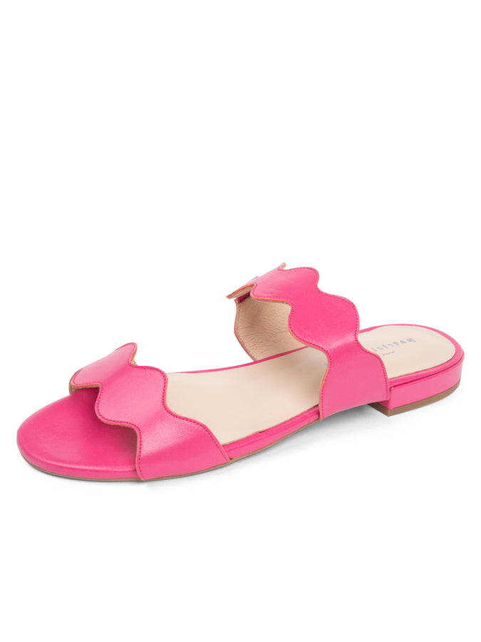 patricia green Patricia Green Women’s Palm Beach Flat Sandal in Hot Pink patricia green Patricia Green Women’s Palm Beach Flat Sandal in Hot Pink