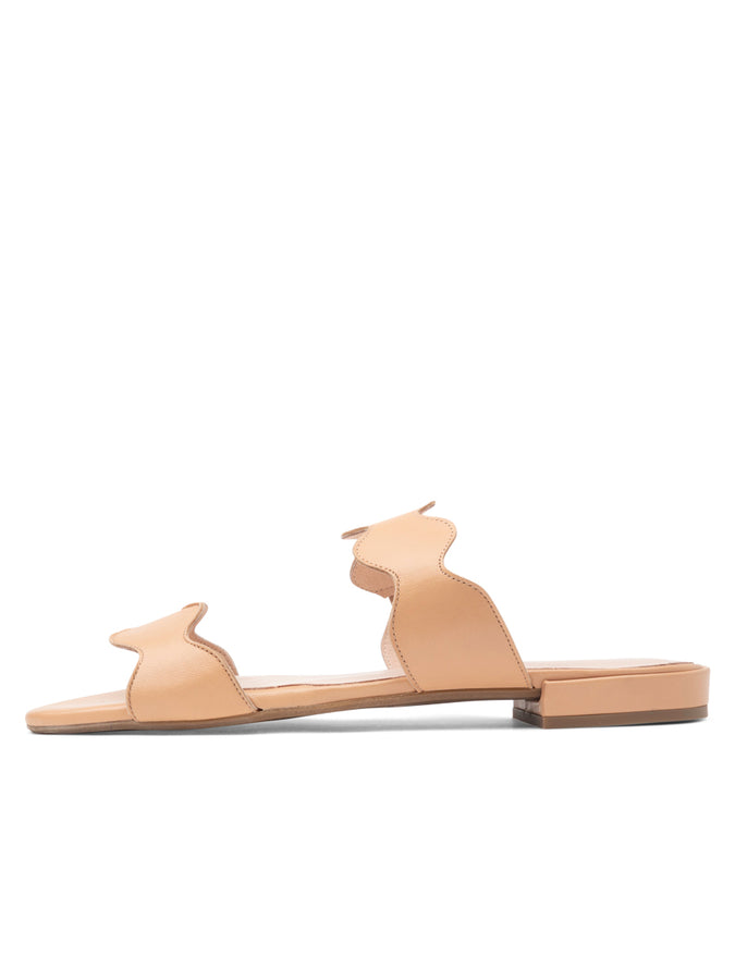 Patricia Green Patricia Green Women’s Palm Beach Flat Sandal In Nude