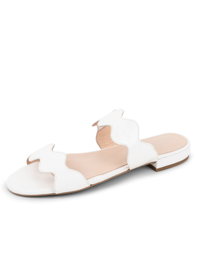 patricia green Patricia Green Women’s Palm Beach Flat Sandal in White patricia green Patricia Green Women’s Palm Beach Flat Sandal in White