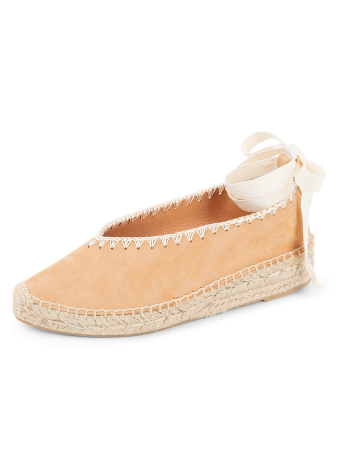 patricia green Patricia Green Women’s Positano Whipsitch Slip On Espadrille in Camel