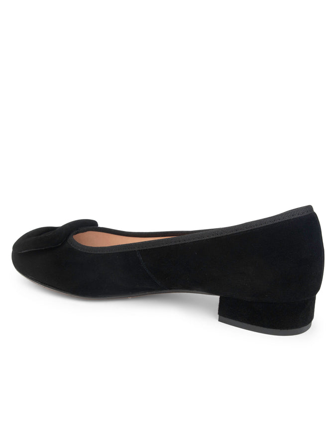 Patricia Green Patricia Green Women’s Riviera Block Heel Pump In Black Suede