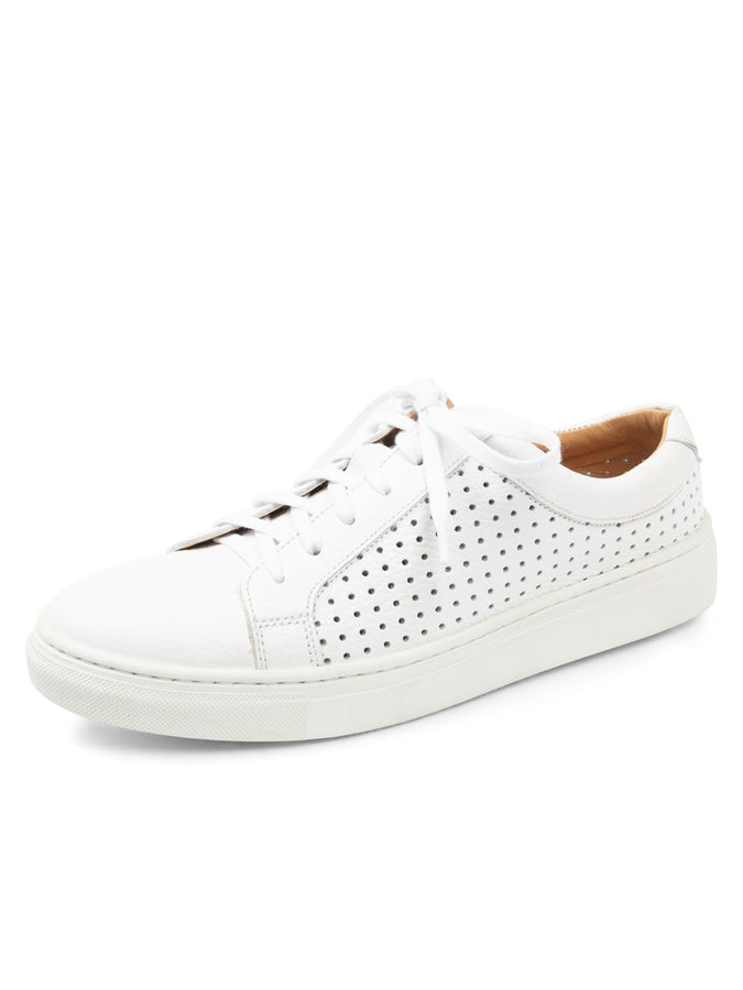 patricia green Patricia Green Women’s Ryan Perforated Sneaker in White